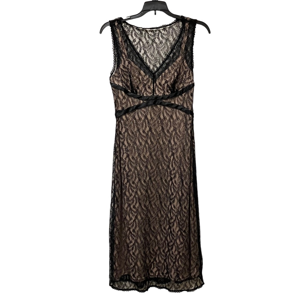 Y2K Express Black Lace Dress